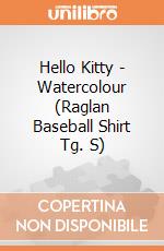 Hello Kitty - Watercolour (Raglan Baseball Shirt Tg. S) gioco di PHM