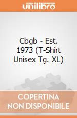 Cbgb - Est. 1973 (T-Shirt Unisex Tg. XL) gioco
