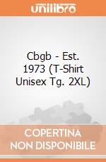 Cbgb - Est. 1973 (T-Shirt Unisex Tg. 2XL) gioco