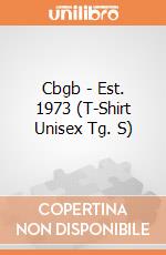 Cbgb - Est. 1973 (T-Shirt Unisex Tg. S) gioco