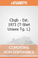 Cbgb - Est. 1973 (T-Shirt Unisex Tg. L) gioco