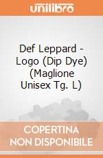 Def Leppard - Logo (Dip Dye) (Maglione Unisex Tg. L) gioco di PHM