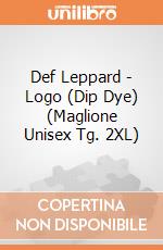 Def Leppard - Logo (Dip Dye) (Maglione Unisex Tg. 2XL) gioco di PHM