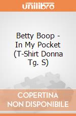 Betty Boop - In My Pocket (T-Shirt Donna Tg. S) gioco di PHM