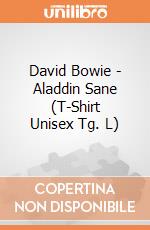 David Bowie - Aladdin Sane (T-Shirt Unisex Tg. L) gioco di PHM