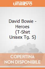 David Bowie - Heroes (T-Shirt Unisex Tg. S) gioco di PHM