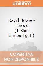 David Bowie - Heroes (T-Shirt Unisex Tg. L) gioco di PHM