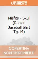 Misfits - Skull (Raglan Baseball Shirt Tg. M) gioco di PHM