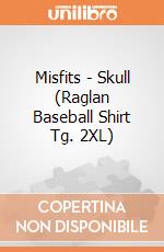 Misfits - Skull (Raglan Baseball Shirt Tg. 2XL) gioco di PHM