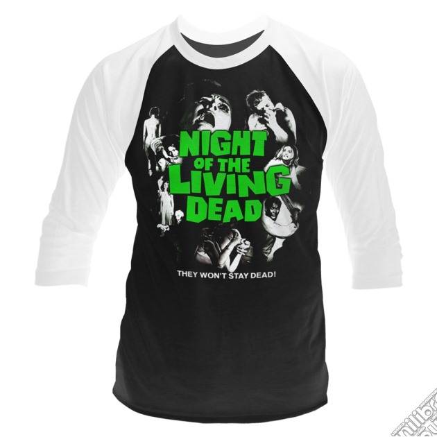 Plan 9 - Night Of The Living Dead (Raglan Baseball Shirt Tg. XL) gioco di PHM