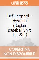 Def Leppard - Hysteria (Raglan Baseball Shirt Tg. 2XL) gioco di PHM