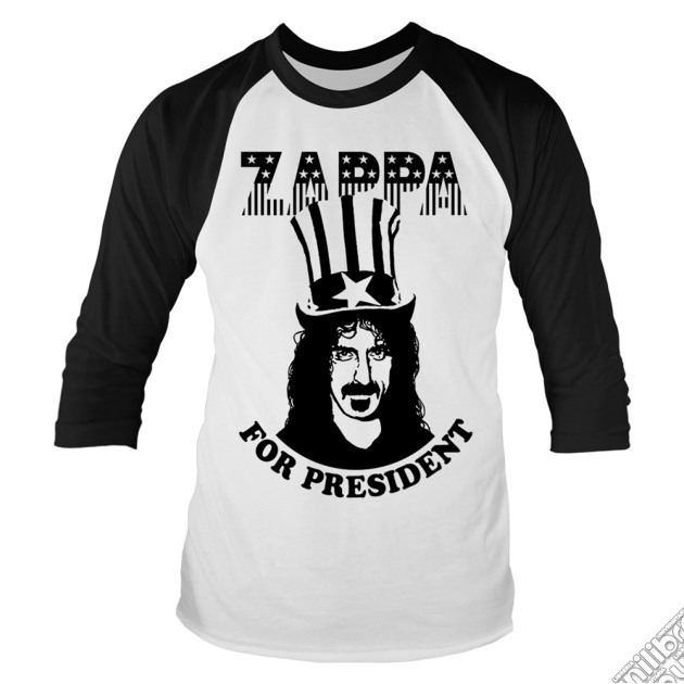 Frank Zappa - Zappa For President (Raglan Baseball Shirt Tg. L) gioco di PHM