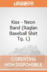 Kiss - Neon Band (Raglan Baseball Shirt Tg. L) gioco di PHM