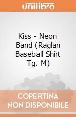 Kiss - Neon Band (Raglan Baseball Shirt Tg. M) gioco di PHM