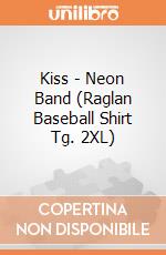 Kiss - Neon Band (Raglan Baseball Shirt Tg. 2XL) gioco di PHM