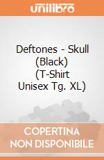 Deftones - Skull (Black) (T-Shirt Unisex Tg. XL) gioco di PHM