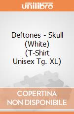 Deftones - Skull (White) (T-Shirt Unisex Tg. XL) gioco di PHM