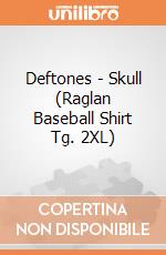 Deftones - Skull (Raglan Baseball Shirt Tg. 2XL) gioco di PHM