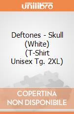 Deftones - Skull (White) (T-Shirt Unisex Tg. 2XL) gioco di PHM