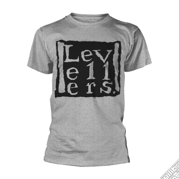 Levellers - Logo (Grey) (T-Shirt Unisex Tg. M) gioco di PHM