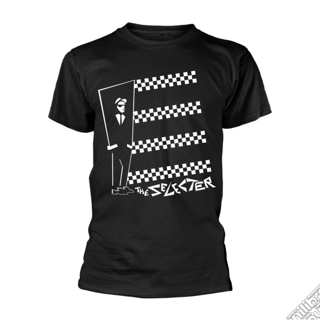 Selecter (The) - Two Tone Stripes (Black) (T-Shirt Unisex Tg. L) gioco di PHM