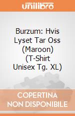 Burzum: Hvis Lyset Tar Oss (Maroon) (T-Shirt Unisex Tg. XL) gioco di PHM