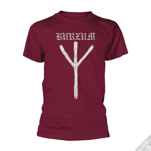 Burzum: Rune (Maroon) (T-Shirt Unisex Tg. S) gioco di PHM
