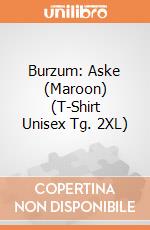 Burzum: Aske (Maroon) (T-Shirt Unisex Tg. 2XL) gioco di PHM