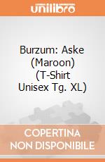 Burzum: Aske (Maroon) (T-Shirt Unisex Tg. XL) gioco di PHM
