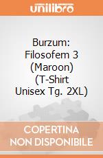 Burzum: Filosofem 3 (Maroon) (T-Shirt Unisex Tg. 2XL) gioco di PHM