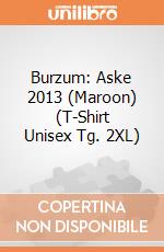 Burzum: Aske 2013 (Maroon) (T-Shirt Unisex Tg. 2XL) gioco di PHM