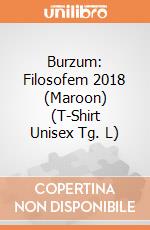 Burzum: Filosofem 2018 (Maroon) (T-Shirt Unisex Tg. L) gioco di PHM