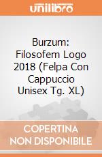 Burzum: Filosofem Logo 2018 (Felpa Con Cappuccio Unisex Tg. XL) gioco di PHM