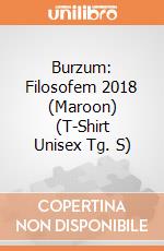 Burzum: Filosofem 2018 (Maroon) (T-Shirt Unisex Tg. S) gioco di PHM