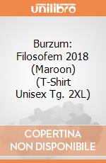 Burzum: Filosofem 2018 (Maroon) (T-Shirt Unisex Tg. 2XL) gioco di PHM