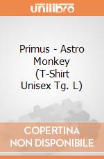 Primus - Astro Monkey (T-Shirt Unisex Tg. L) gioco di PHM