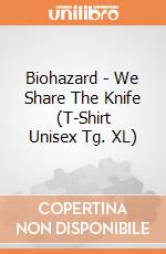 Biohazard - We Share The Knife (T-Shirt Unisex Tg. XL) gioco di PHM