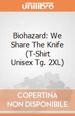 Biohazard: We Share The Knife (T-Shirt Unisex Tg. 2XL) gioco di PHM