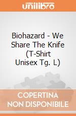 Biohazard - We Share The Knife (T-Shirt Unisex Tg. L) gioco di PHM