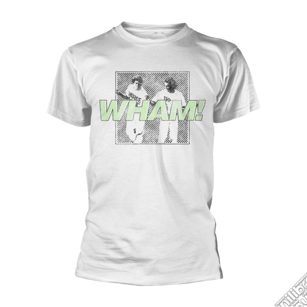 Wham! - Checkered (T-Shirt Unisex Tg. L) gioco di PHM