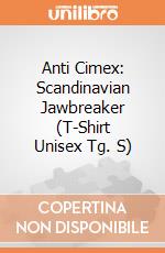 Anti Cimex: Scandinavian Jawbreaker (T-Shirt Unisex Tg. S) gioco di PHM
