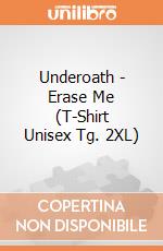Underoath - Erase Me (T-Shirt Unisex Tg. 2XL) gioco di PHM