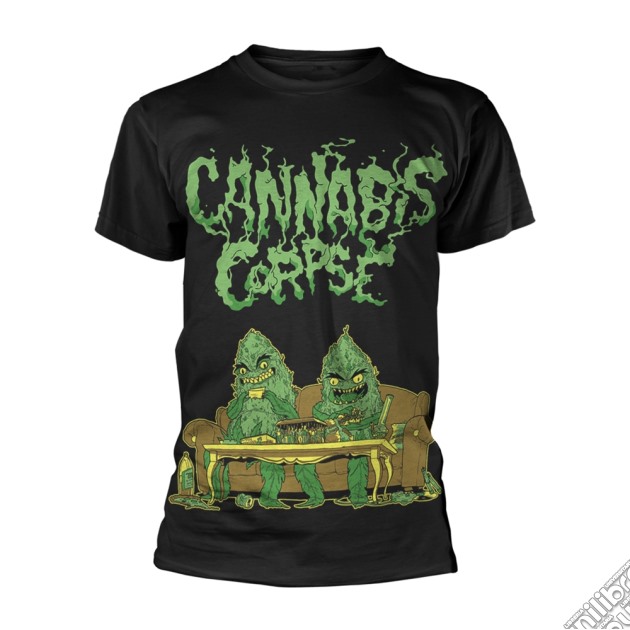 Cannabis Corpse - Weed Dudes (T-Shirt Unisex Tg. S) gioco di PHM