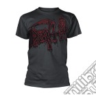 Death - Large Logo - Red (Dye Sub With Black Overdye) (T-Shirt Unisex Tg. XL) giochi