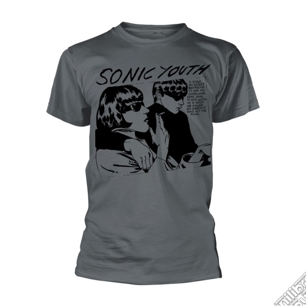 Sonic Youth - Goo Album Cover (Charcoal) (T-Shirt Unisex Tg. L) gioco di PHM