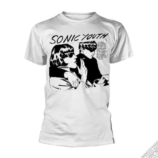 Sonic Youth: Goo Album Cover (White) (T-Shirt Unisex Tg. XL) gioco di PHM