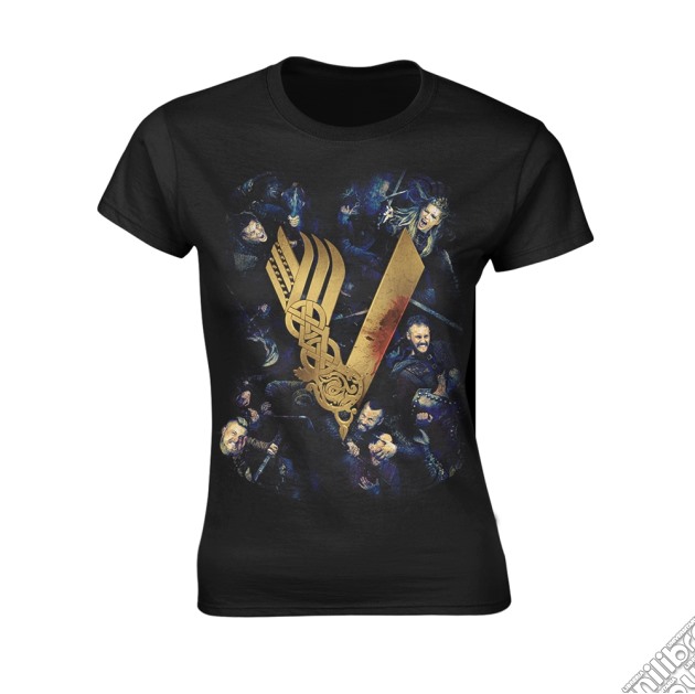 Vikings - Fight (T-Shirt Donna Tg. 2XL) gioco