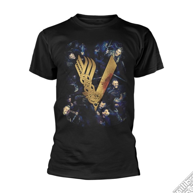 Vikings - Fight (T-Shirt Unisex Tg. XL) gioco