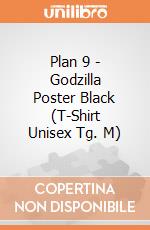 Plan 9 - Godzilla Poster Black (T-Shirt Unisex Tg. M) gioco