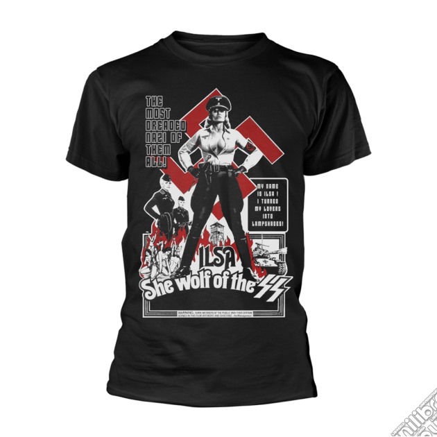 Plan 9: Ilsa She Wolf Of The S.S. Black (T-Shirt Unisex Tg. S) gioco